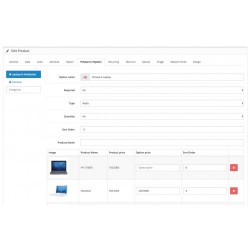 Opencart Ürünlere Seçenek Olarak Ürün Ekleme