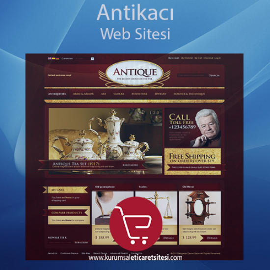 Antikacı Web Sitesi Antikacı Web Sitesi