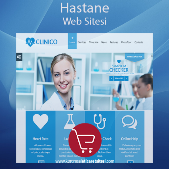 Hastane Web Sitesi