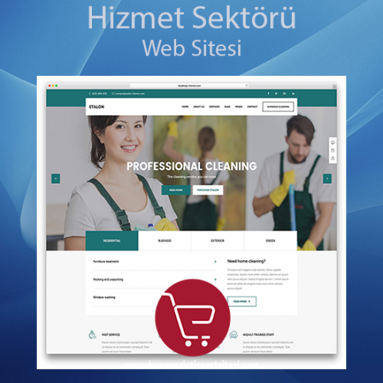 Hizmet Sektörü Web Sitesi Hizmet Sektörü Web Sitesi