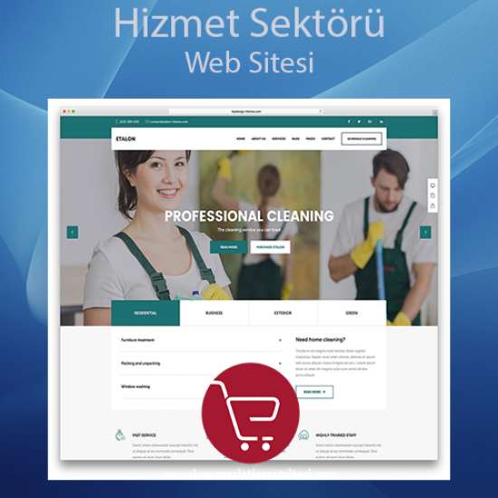 Hizmet Sektörü Web Sitesi