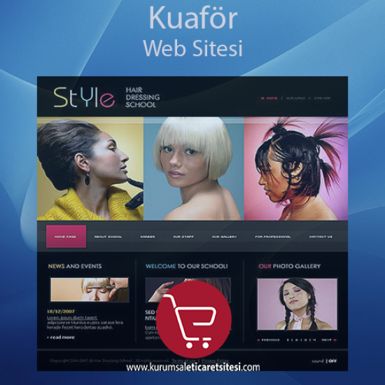 Kuaför Web Sitesi Kuaför Web Sitesi