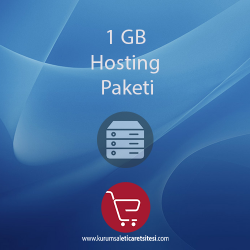 1 GB Hosting Paketi 1 GB Hosting Paketi