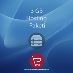 3 GB Hosting Paketi 3 GB Hosting Paketi