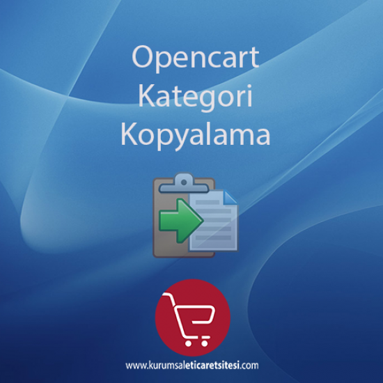 Opencart Kategori Kopyalama