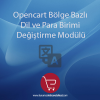 Opencart Bolge Bazli Dil ve Para Birimi Degistirme Modulu