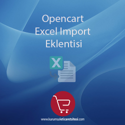 Opencart Excel/İmport Eklentisi Opencart Excel/İmport Eklentisi