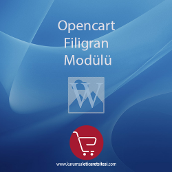 Opencart Filigran Modülü Opencart Filigran Modülü